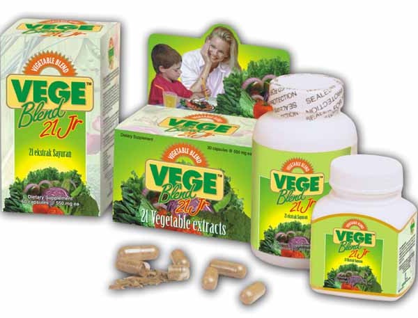 Vegeblend 21 Junior untuk Usia Berapa