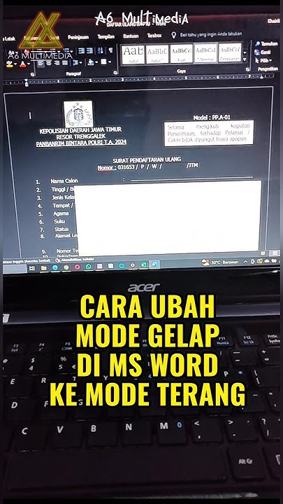 CARA ATASI TAMPILAN WORD BERUBAH JADI DARK MODE TERLIHAT BERANTAKAN CARA ATASI TAMPILAN WORD BERUBAH JADI DARK MODE TERLIHAT BERANTAKAN