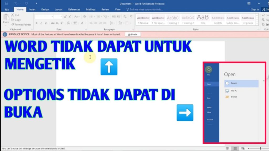 5 Cara Agar Tulisan Word Tidak Bisa Di Ubah, Ternyata Semudah Ini!